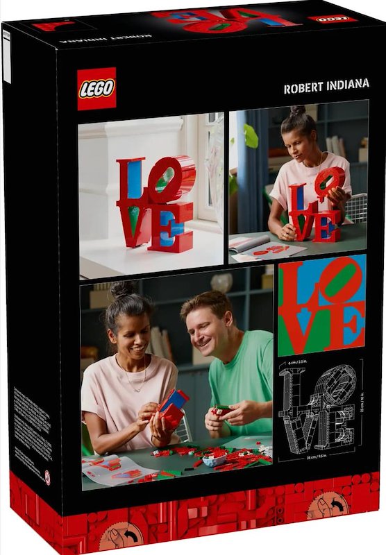 Lego Art Love 31214