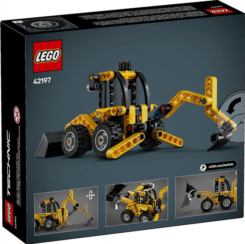Lego® Technic Scavatrice a cucchiaia rovescia 42197