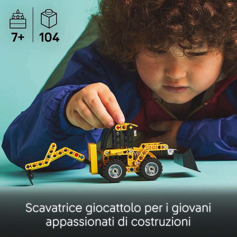 Lego® Technic Scavatrice a cucchiaia rovescia 42197