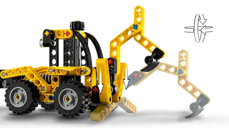 Lego® Technic Scavatrice a cucchiaia rovescia 42197