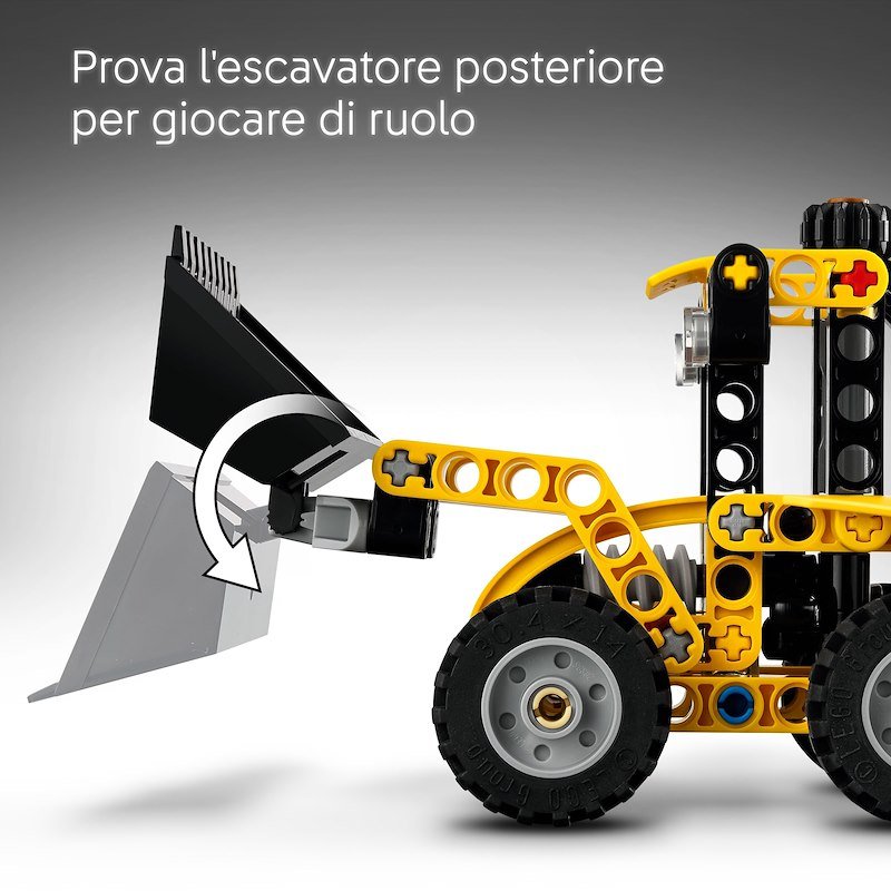 Lego® Technic Scavatrice a cucchiaia rovescia 42197