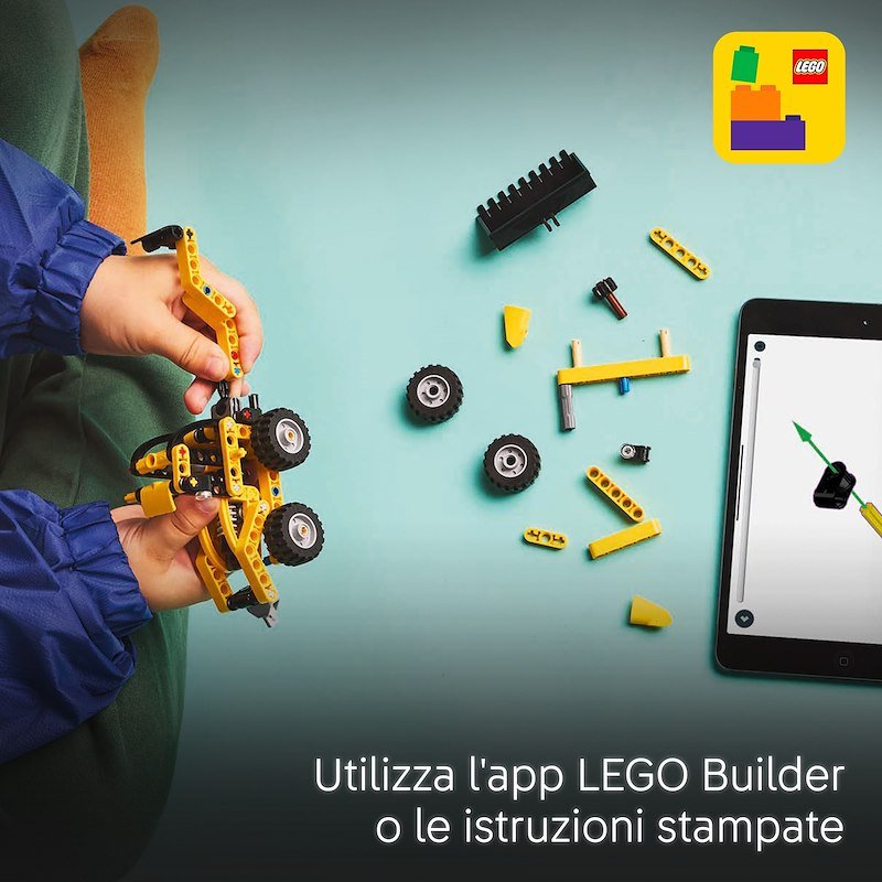 Lego® Technic Scavatrice a cucchiaia rovescia 42197