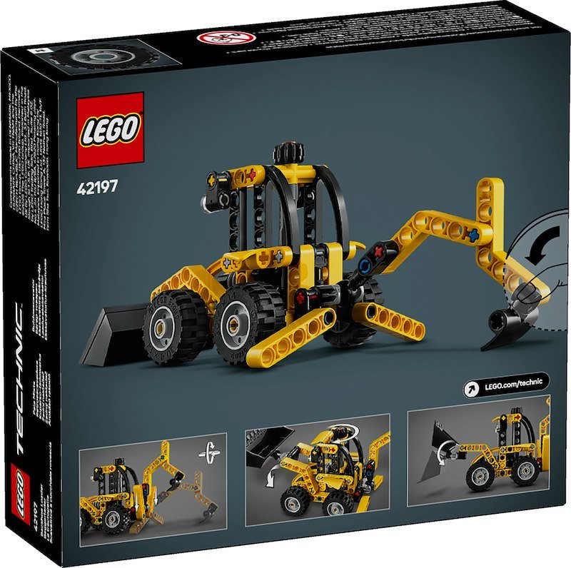 Lego® Technic Scavatrice a cucchiaia rovescia 42197