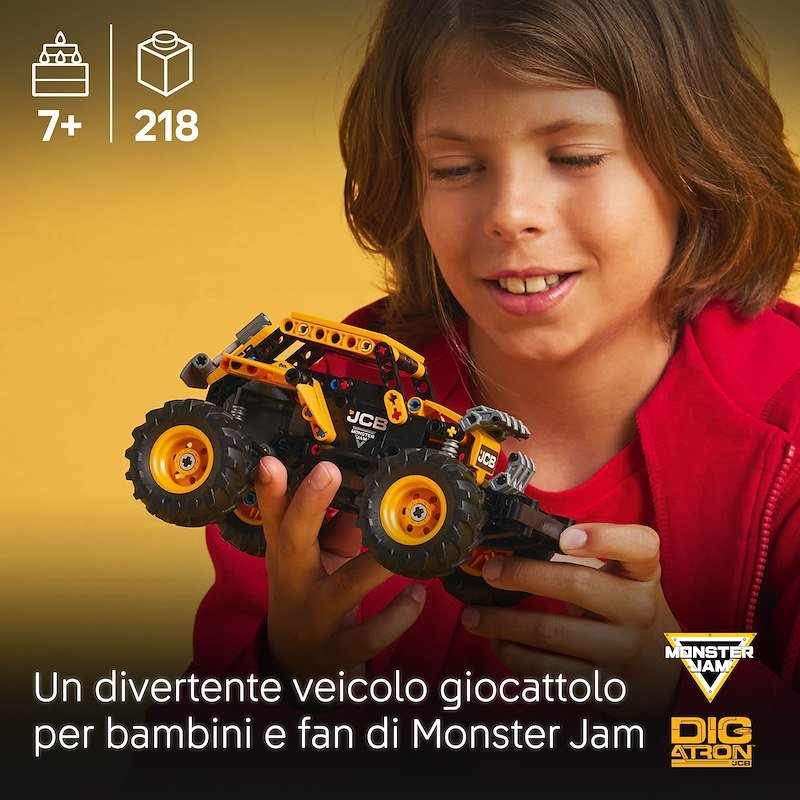 Lego®  PULL -BACK MONSTER JAM DIGATRON-42199