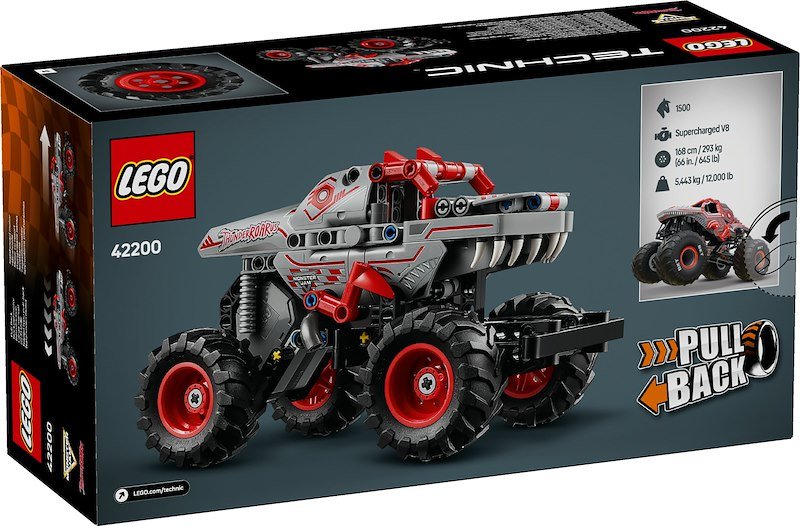 Lego® Technic Pull-back Monster Jam™ ThunderROARus™ 42200