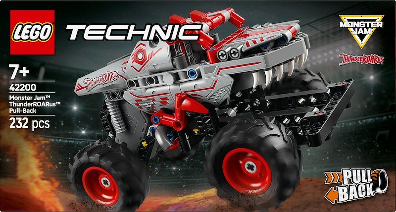 Lego® Technic Pull-back Monster Jam™ ThunderROARus™ 42200