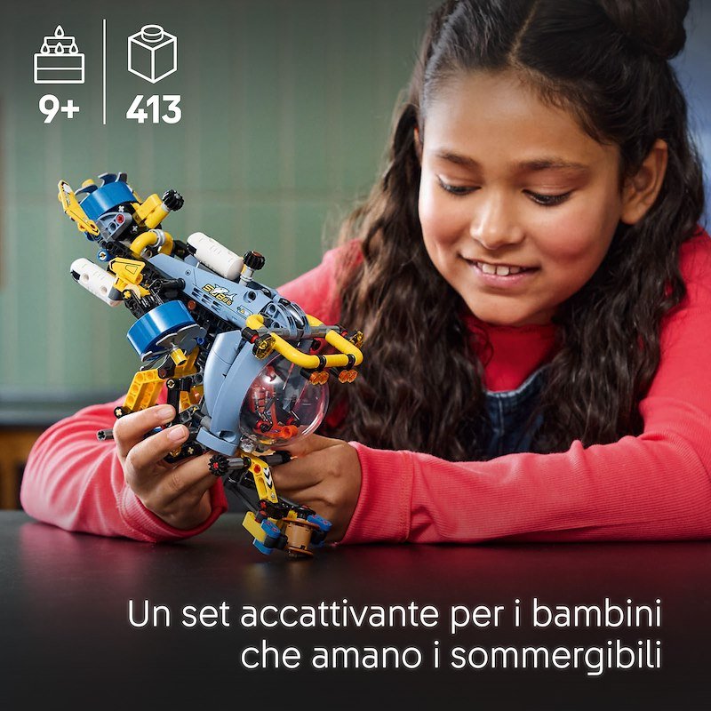 Lego® SOTTOMARINO PER ESPLORAZIONI ABISSALI- 42201