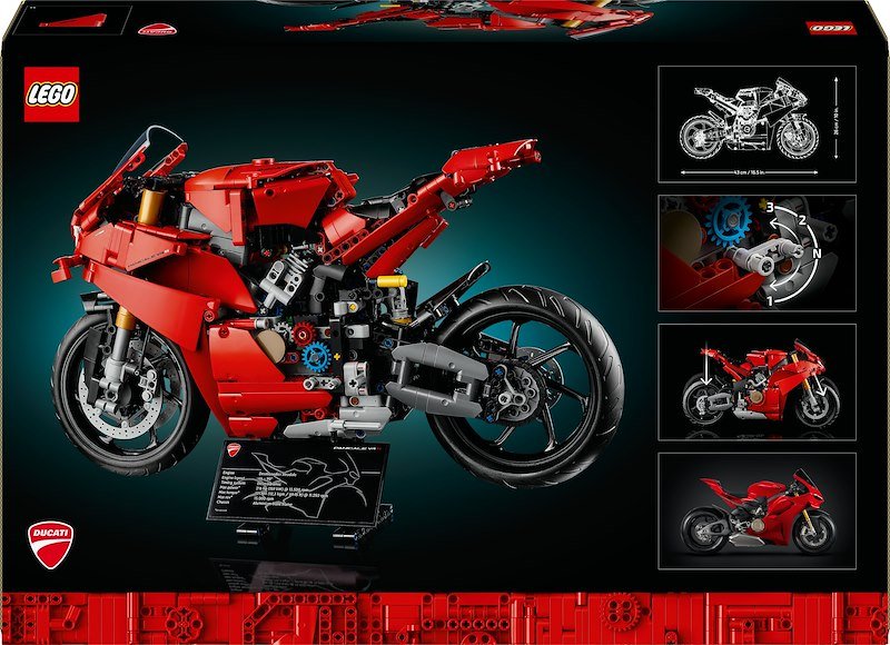 Lego Technic Ducati Panigale V4 S 42202