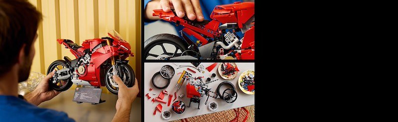Lego Technic Ducati Panigale V4 S 42202