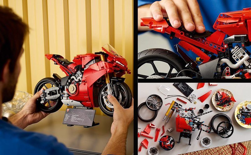 Lego Technic Ducati Panigale V4 S 42202