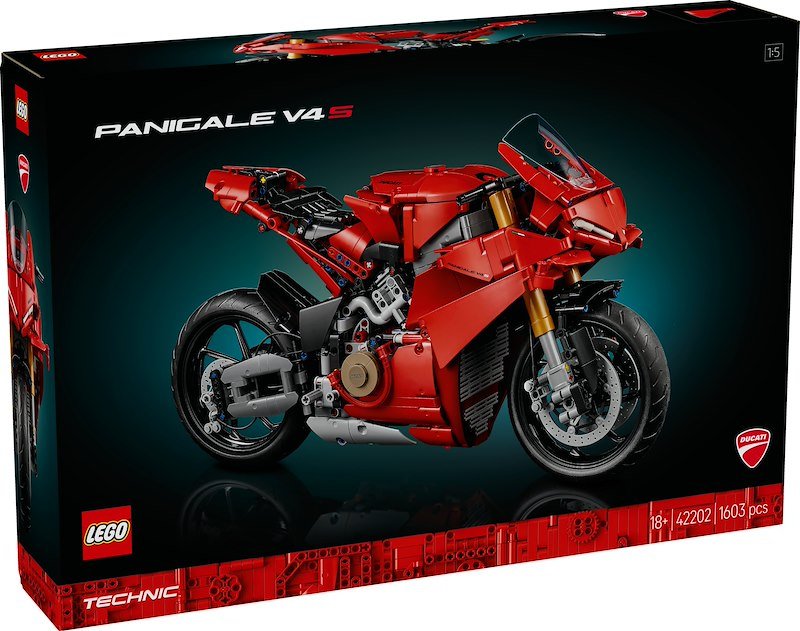 Lego Technic Ducati Panigale V4 S 42202
