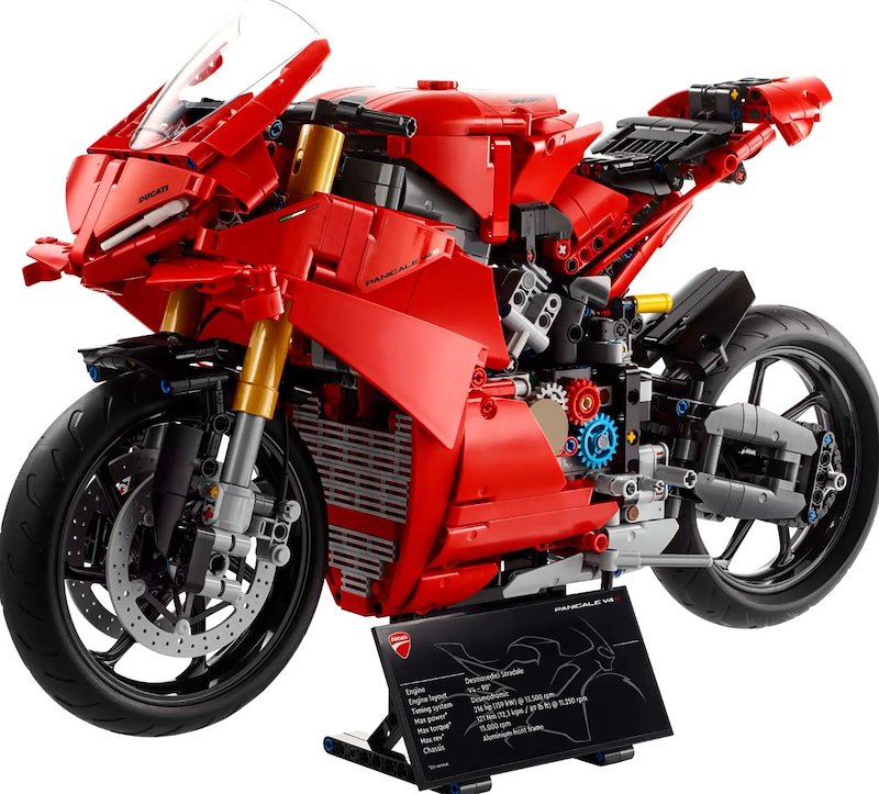 Lego Technic Ducati Panigale V4 S 42202