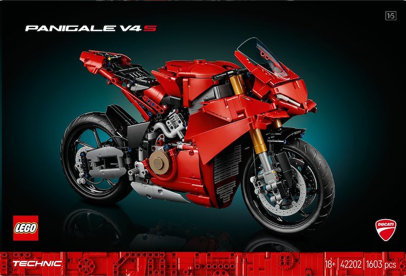 Lego Technic Ducati Panigale V4 S 42202