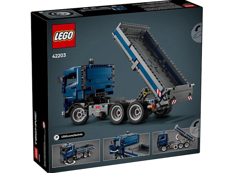 Lego Technic Autocarro Con Cassone Ribaltabile 42203