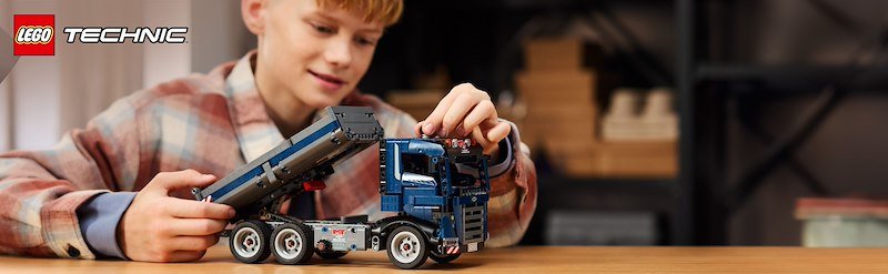 Lego Technic Autocarro Con Cassone Ribaltabile 42203