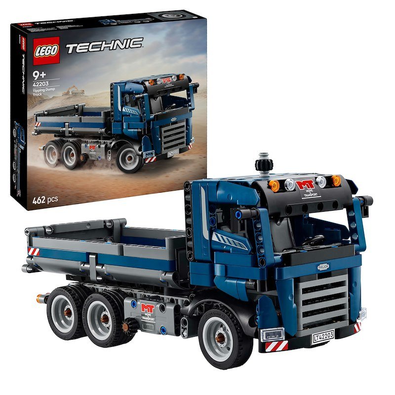 Lego Technic Autocarro Con Cassone Ribaltabile 42203