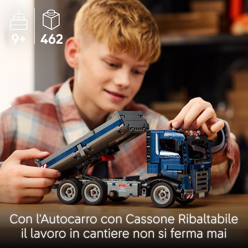Lego Technic Autocarro Con Cassone Ribaltabile 42203