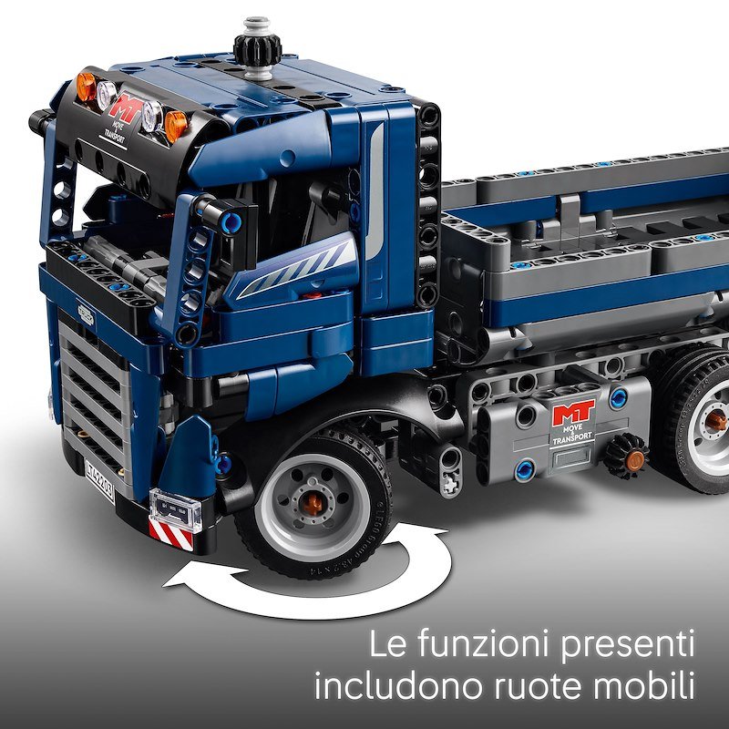 Lego Technic Autocarro Con Cassone Ribaltabile 42203