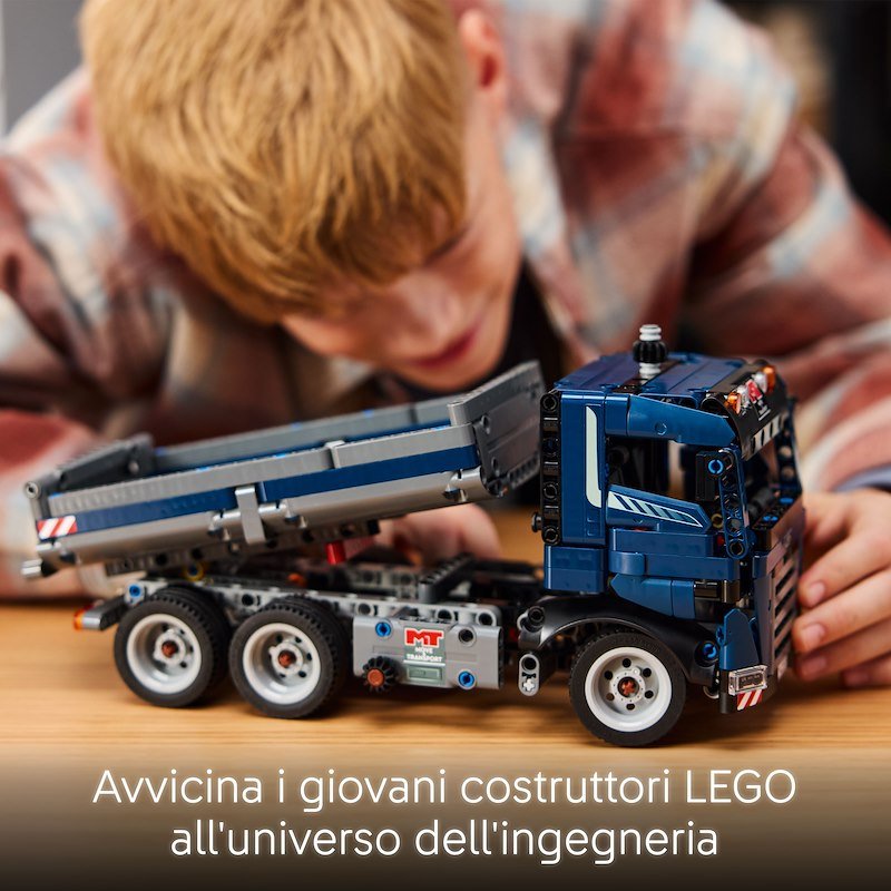 Lego Technic Autocarro Con Cassone Ribaltabile 42203