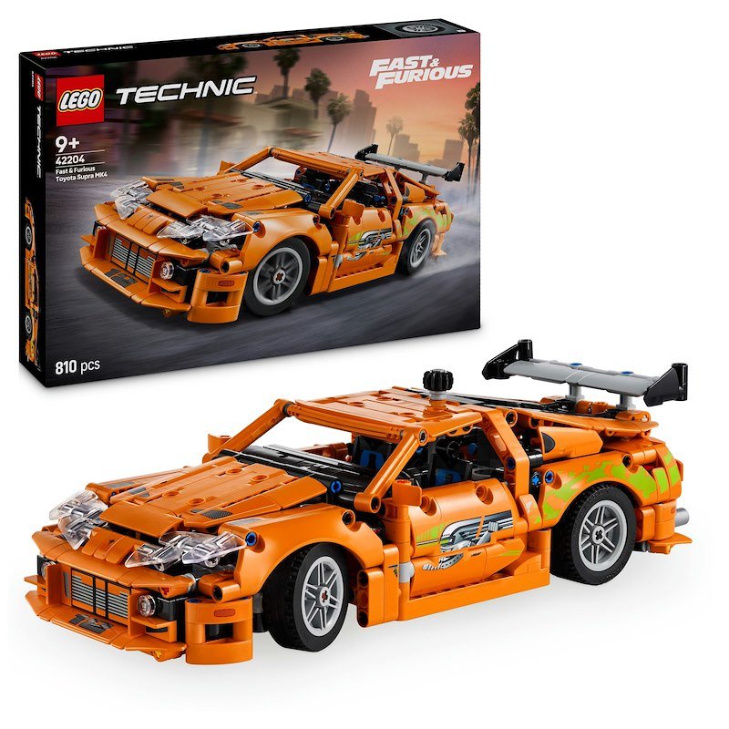 Lego Technic Fast and Furious Toyota Supra MK4 42204