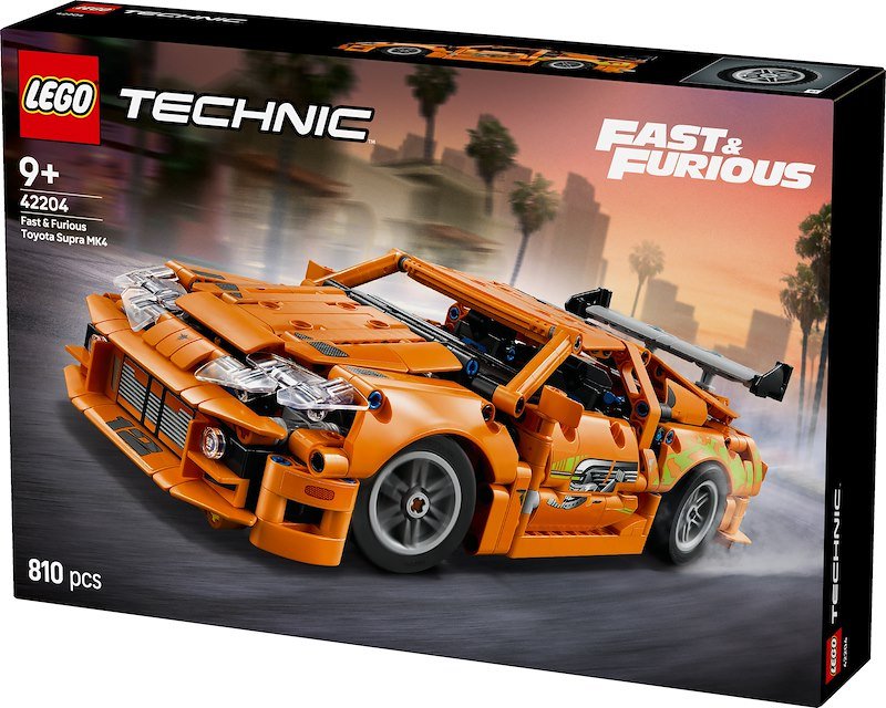 Lego Technic Fast and Furious Toyota Supra MK4 42204