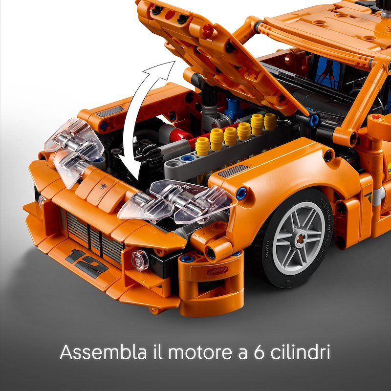 Lego Technic Fast and Furious Toyota Supra MK4 42204