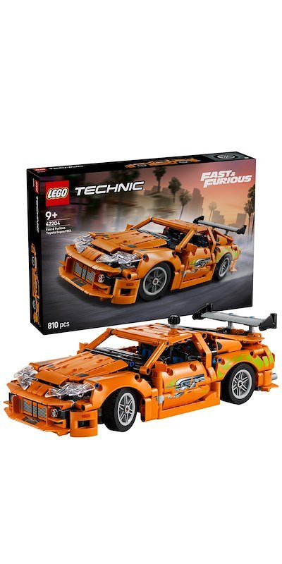 Lego Technic Fast and Furious Toyota Supra MK4 42204