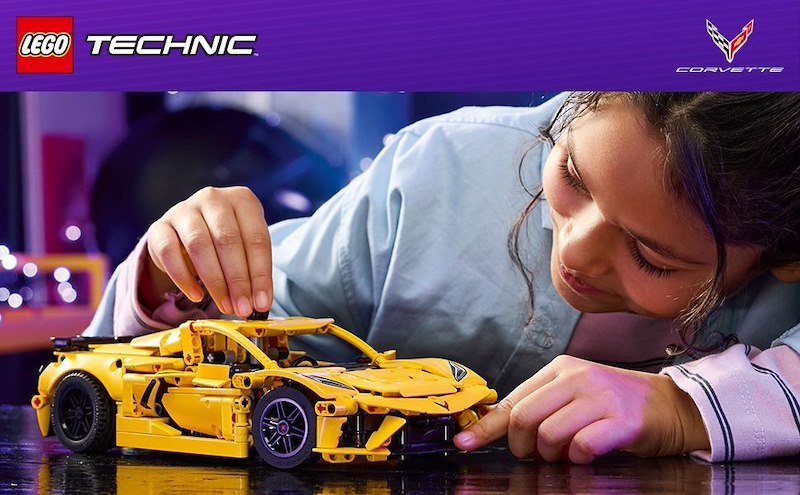 Lego Technic Chevrolet Corvette Stingray 42205