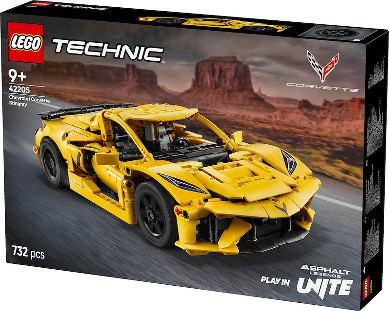 Lego Technic Chevrolet Corvette Stingray 42205