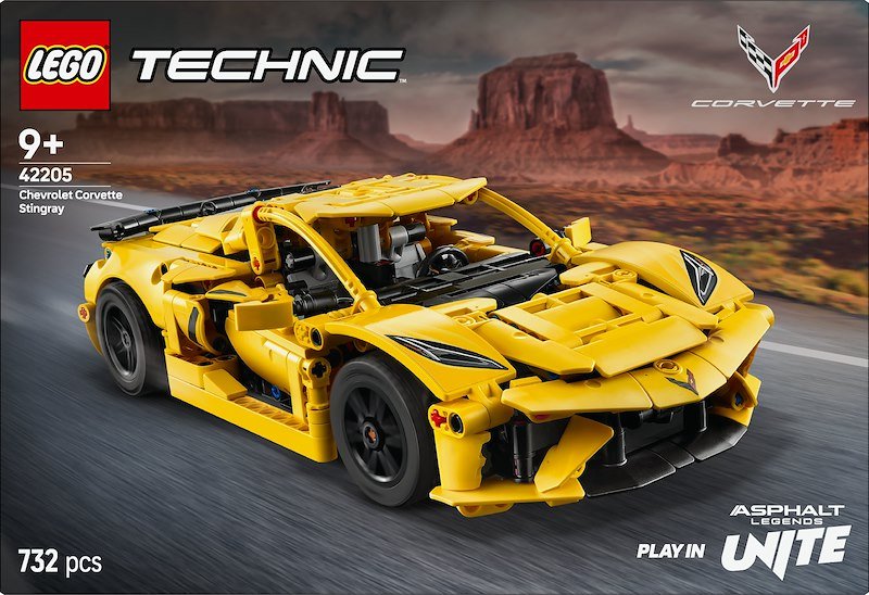 Lego Technic Chevrolet Corvette Stingray 42205