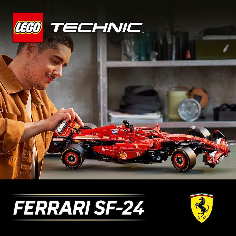 Lego Technic Monoposto F1 Ferrari SF-24 42207