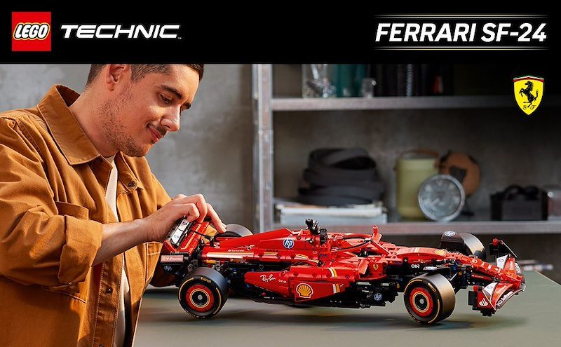 Lego Technic Monoposto F1 Ferrari SF-24 42207