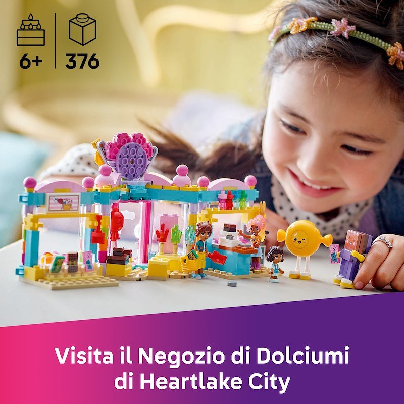 Lego® NEGOZIO DI DOLCIUMI DI HEARTLAKE CITY-42649
