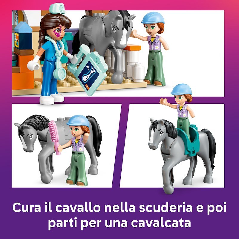 Lego®  Friends Cavallo e clinica veterinaria 42651