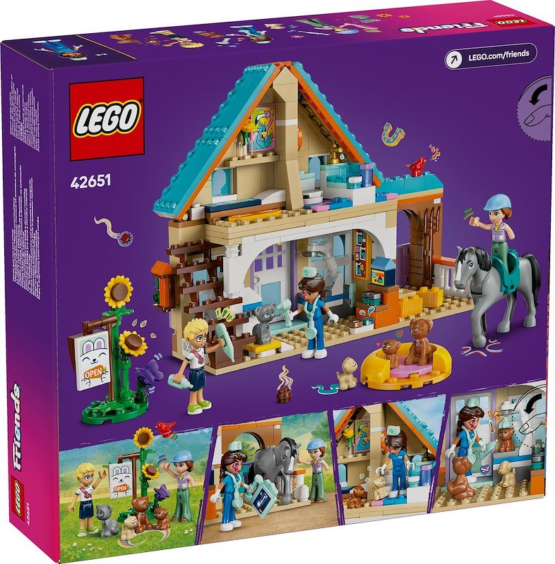Lego®  Friends Cavallo e clinica veterinaria 42651