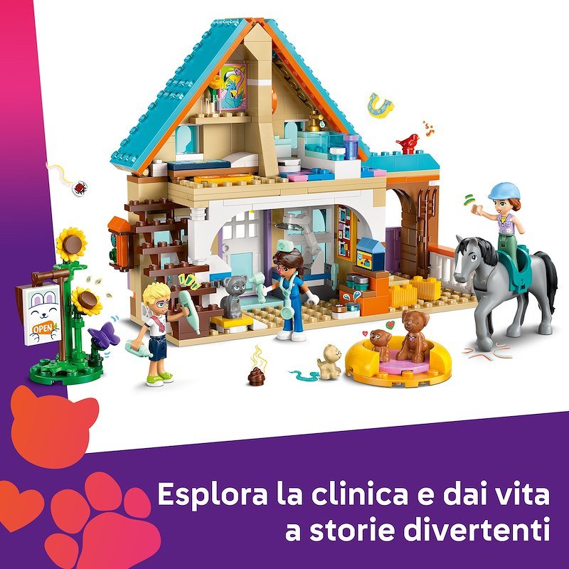 Lego®  Friends Cavallo e clinica veterinaria 42651