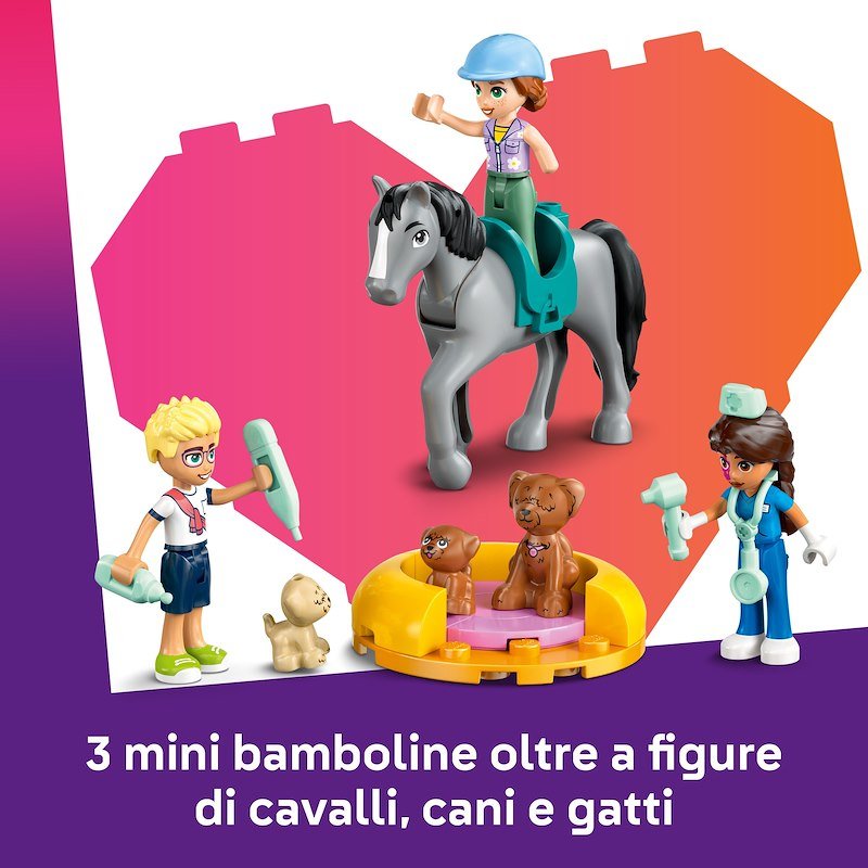 Lego®  Friends Cavallo e clinica veterinaria 42651
