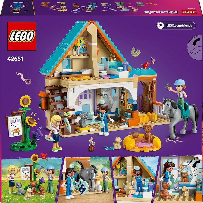 Lego®  Friends Cavallo e clinica veterinaria 42651