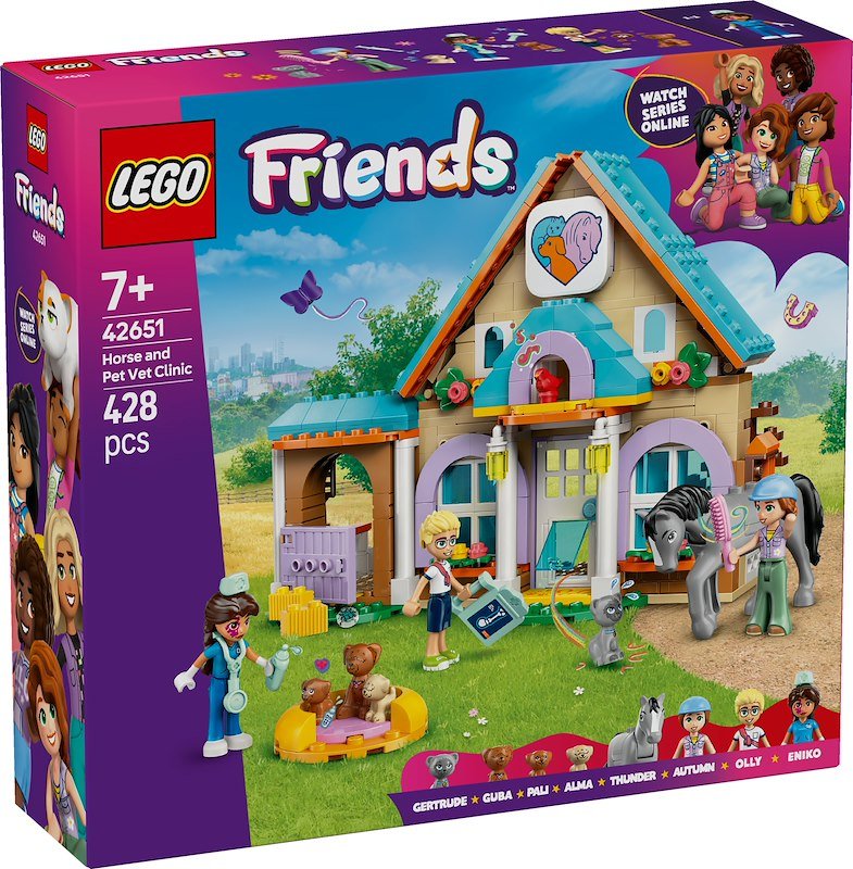 Lego®  Friends Cavallo e clinica veterinaria 42651