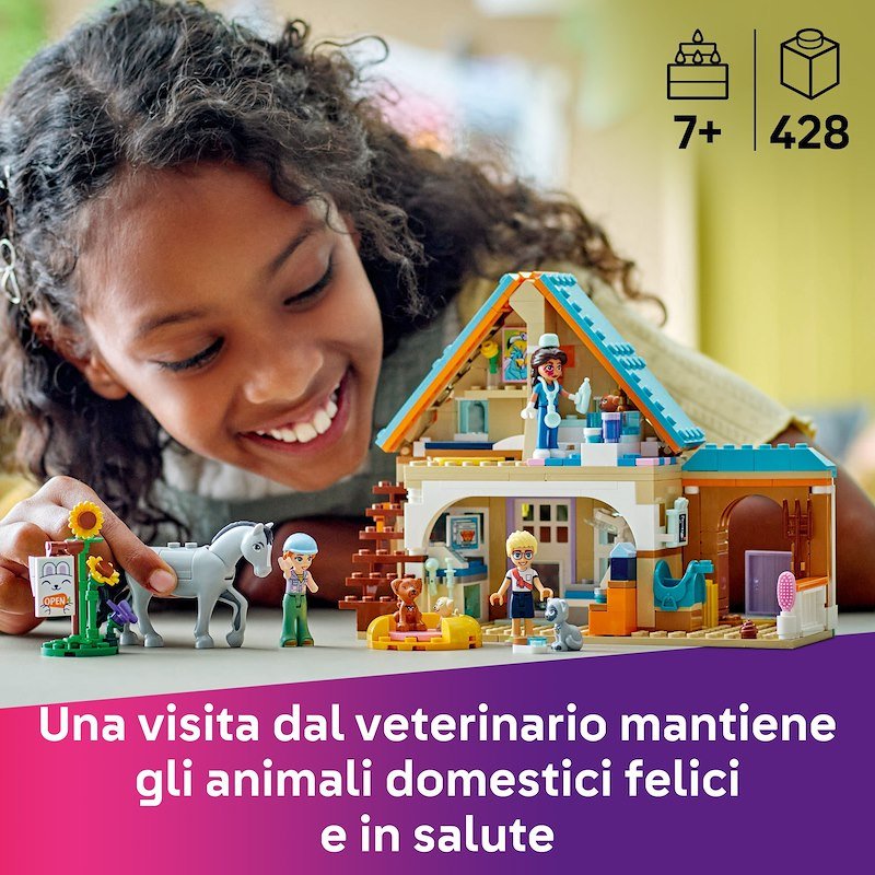 Lego®  Friends Cavallo e clinica veterinaria 42651
