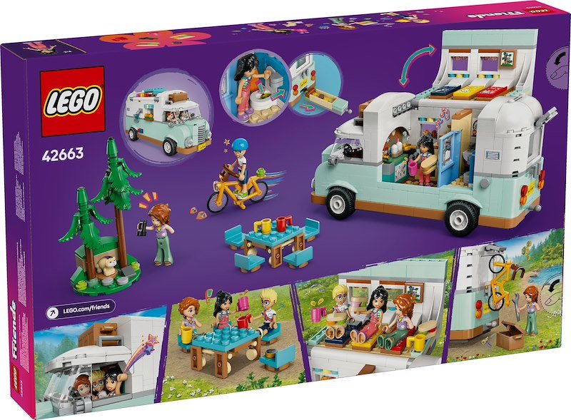 Lego®  AVVENTURA SUL CAMPER DELL'AMICIZIA- 42663