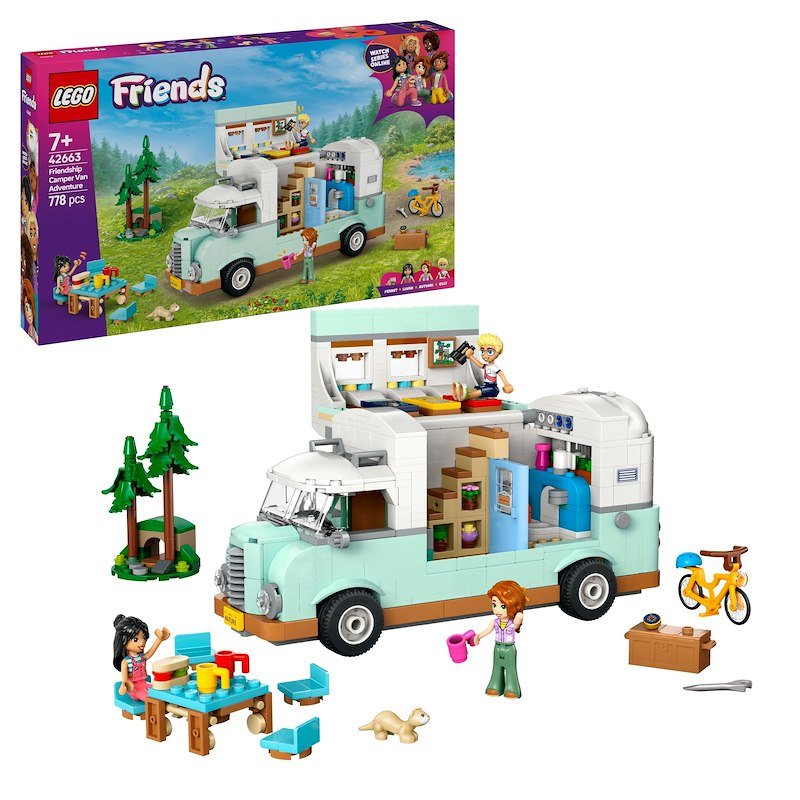 Lego®  AVVENTURA SUL CAMPER DELL'AMICIZIA- 42663