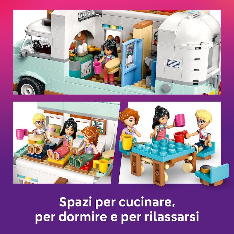 Lego®  AVVENTURA SUL CAMPER DELL'AMICIZIA- 42663