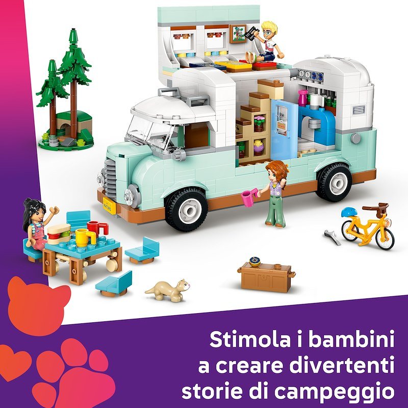 Lego®  AVVENTURA SUL CAMPER DELL'AMICIZIA- 42663