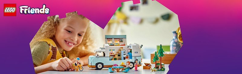 Lego®  AVVENTURA SUL CAMPER DELL'AMICIZIA- 42663