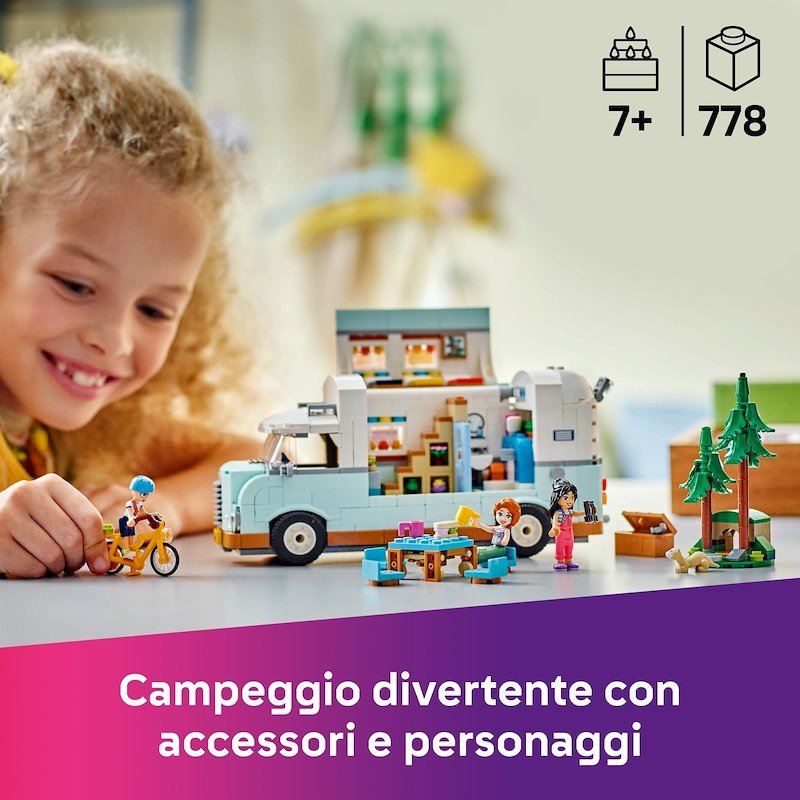 Lego®  AVVENTURA SUL CAMPER DELL'AMICIZIA- 42663