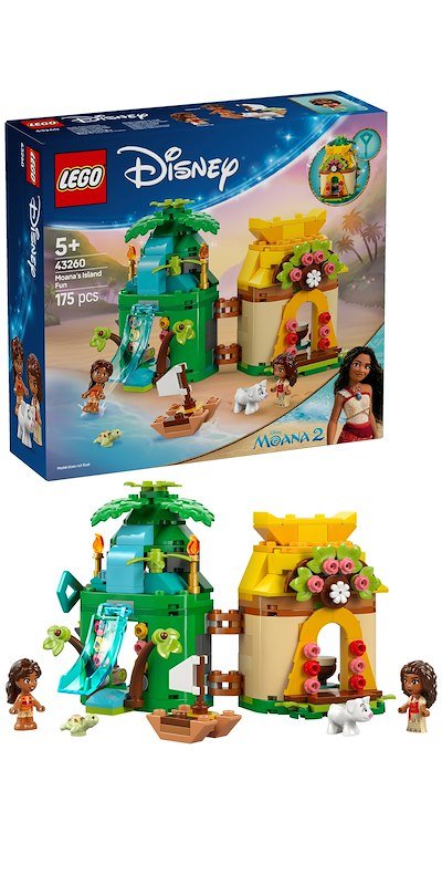Lego® Disney Divertimento sull’isola di Vaiana 43260