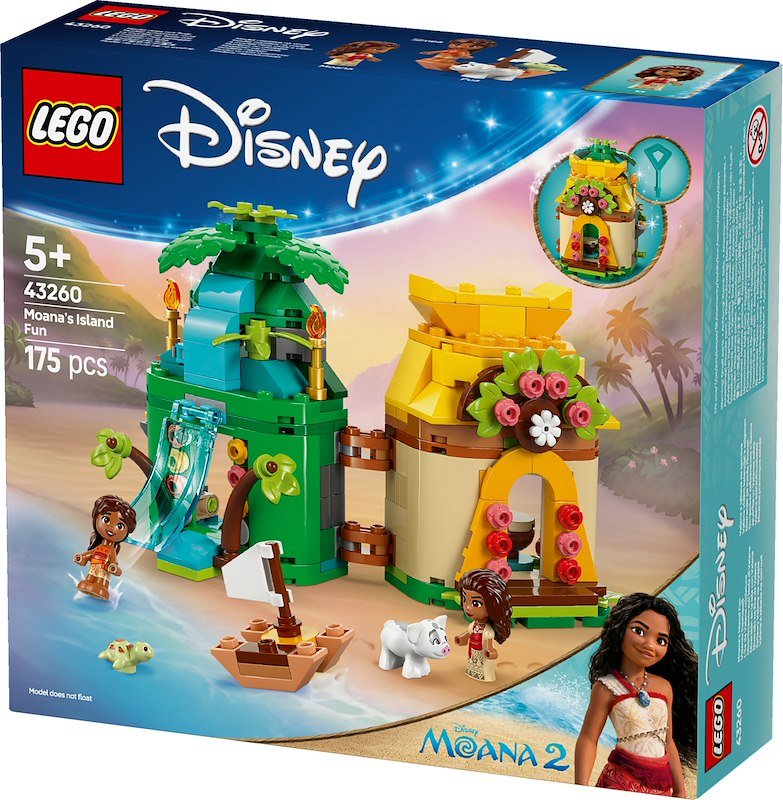 Lego® Disney Divertimento sull’isola di Vaiana 43260