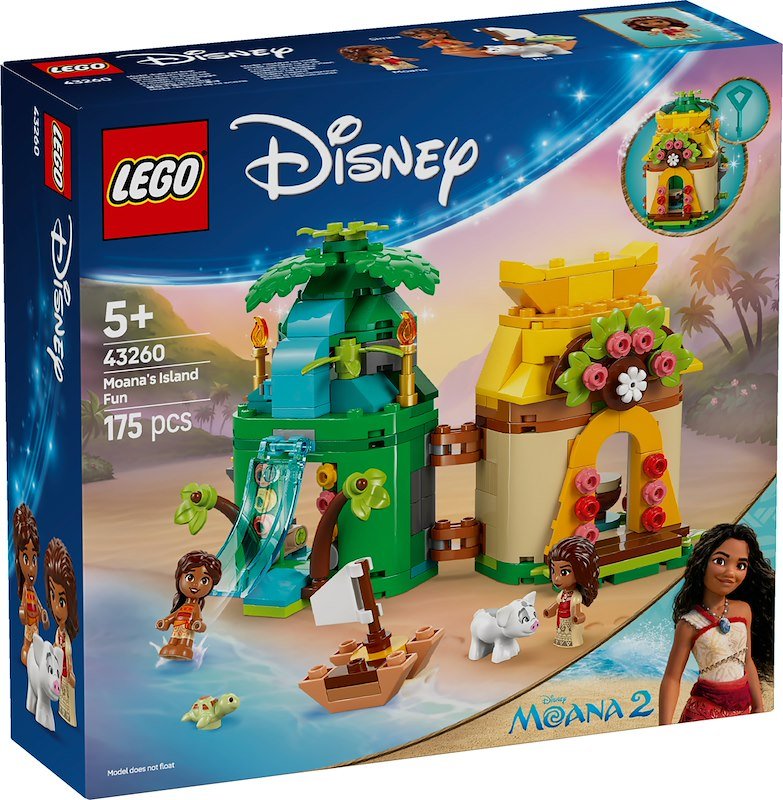 Lego® Disney Divertimento sull’isola di Vaiana 43260
