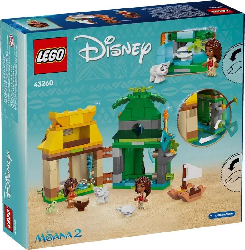 Lego® Disney Divertimento sull’isola di Vaiana 43260
